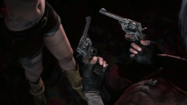 Nell Goldstein's .45 Caliber Six-Shooter for Dante and Nero