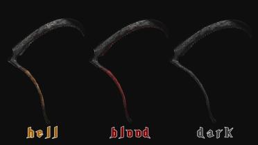 The sickle replaces DSD and Sparda