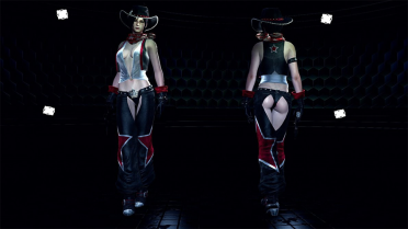 Resident Evil 6 Sexy Western Cowgirl MOD