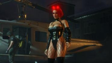 Jill Latex Demon (Black)