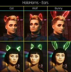 HoloHorns (Masc and Fem V)