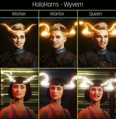 HoloHorns (Masc and Fem V)