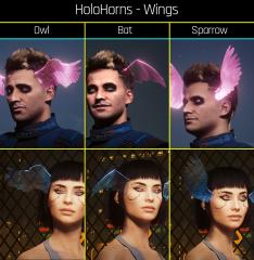 HoloHorns (Masc and Fem V)