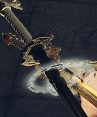 Black and White Weapon Halo Effect