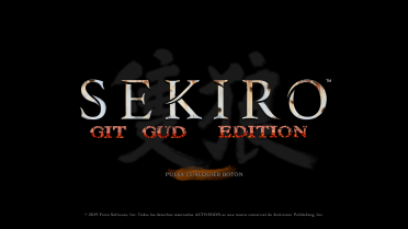 Sekiro Main Menu