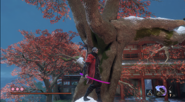 Pink with Blue Pattern Blade