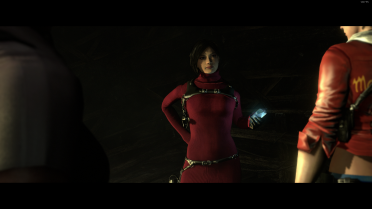 RE4 Remake Version Ada Wong Sweater with Black Stockings Full Main Story Mod