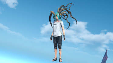 Horn of Ifrit (Female Accessory)