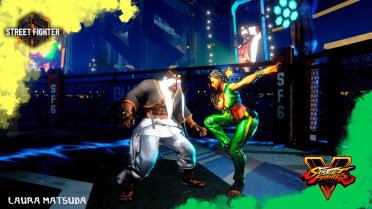 Laura Matsuda over Chun-Li