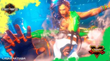 Laura Matsuda over Chun-Li