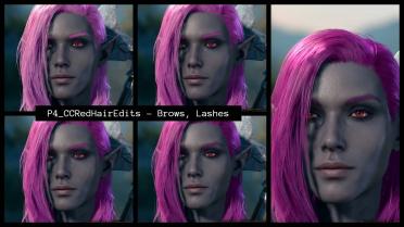 P4_CC Red Hair Edits