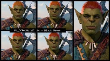 P4_CC Red Hair Edits