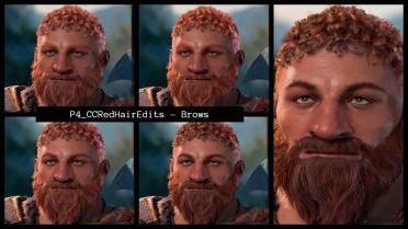 P4_CC Red Hair Edits