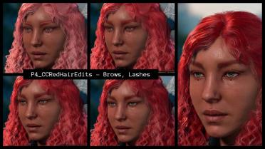 P4_CC Red Hair Edits