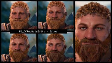 P4_CC Red Hair Edits