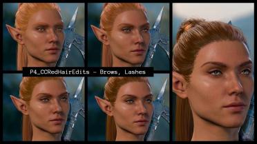 P4_CC Red Hair Edits