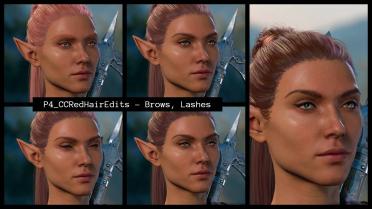 P4_CC Red Hair Edits