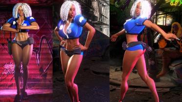 Poision Sexy Officer Kimberly