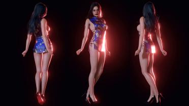 Claire Dragon Dress - Pack