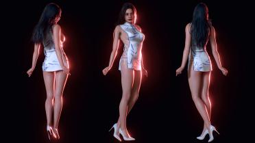 Claire Dragon Dress - Pack