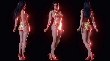 Claire Dragon Dress - Pack