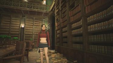 RE2 - Claire Normal Walking Pistol Animation