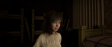 Emily Brown Hair and Blue Eyes