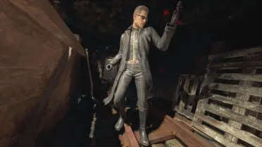 Midnight wesker for re4 remake 