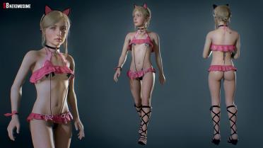 Resident evil 2 Nude sherry mod 