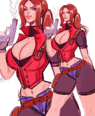 claire lady outfit