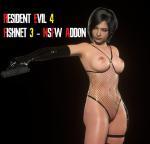 Ada Wong in a Fishnet Bikini