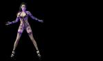 Claire Night Club Queen Purple